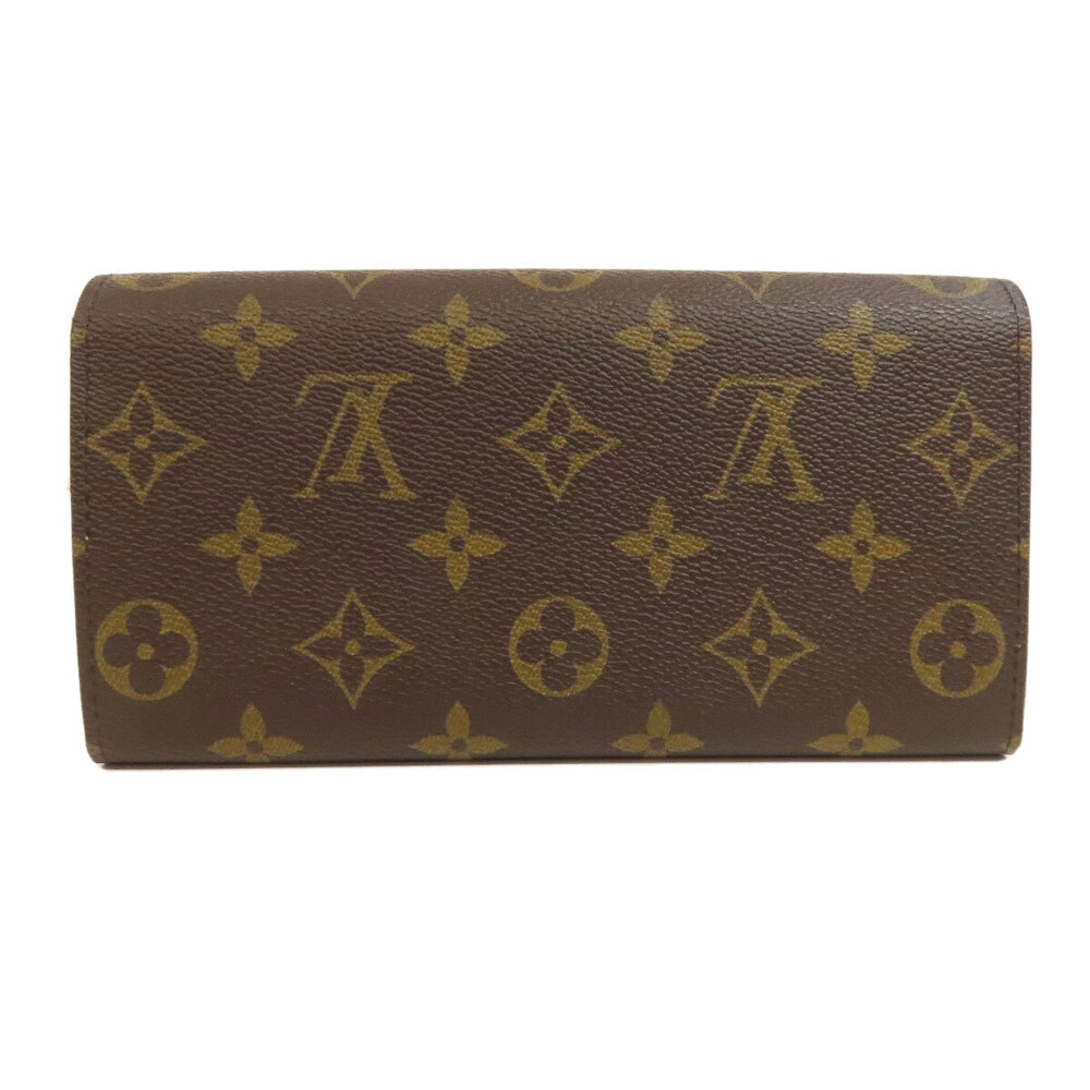 Louis Vuitton Monogram Canvas Portefeuille Long Trunk Wallet Sarah Brown